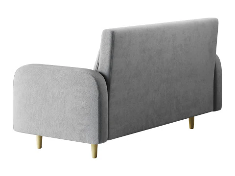 Contemporary Seats 2 Solid Color Sofa 3D Model