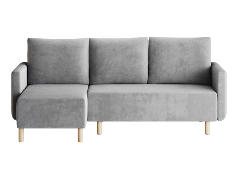 Corner sofa Beller Textile Yellow 3Dモデル
