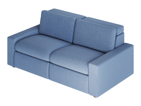 Enzo Reclining Sofa 3D Model