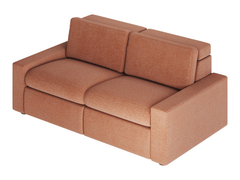 Enzo Reclining Sofa 3D Model