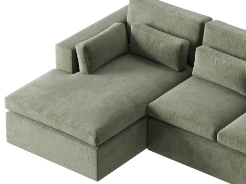Harmony Modular Sofa 3D-Modell