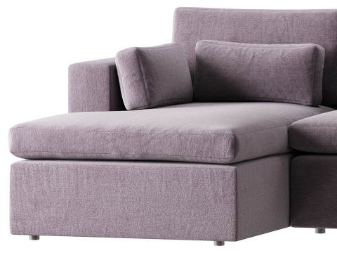 Harmony Modular Sofa 3D-Modell