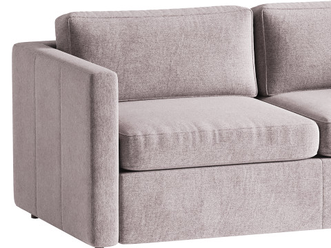 Harris Leather Sofa 3D 模型