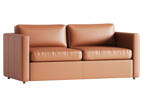 Harris Leather Sofa 3D 模型