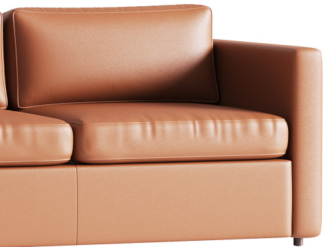 Harris Leather Sofa 3D 模型