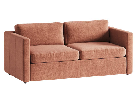 Harris Leather Sofa 3D 模型