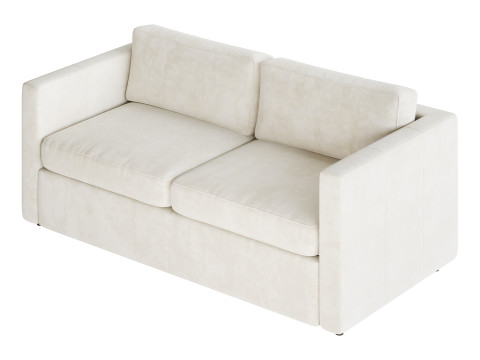 Harris Leather Sofa 3D 模型