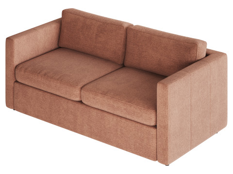 Harris Leather Sofa 3D 模型