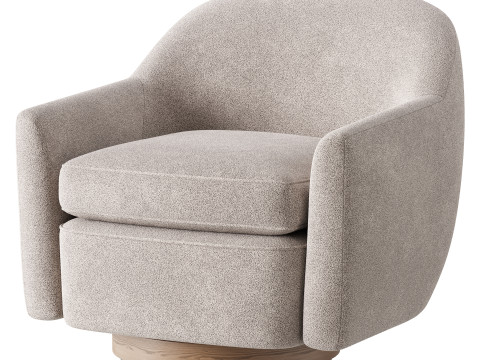 Haven Swivel Chair Modello 3D