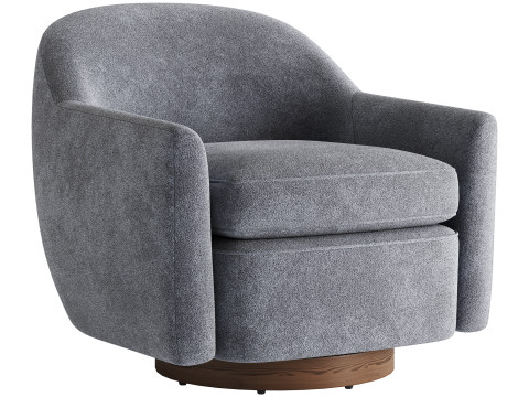 Haven Swivel Chair Modello 3D
