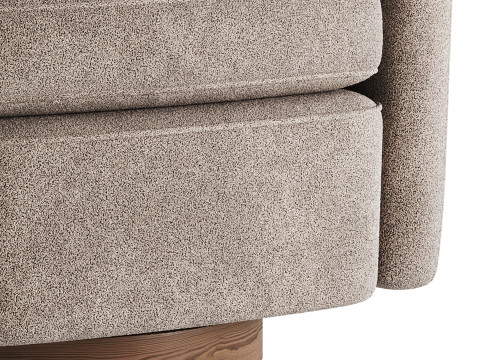 Haven Swivel Chair Modello 3D