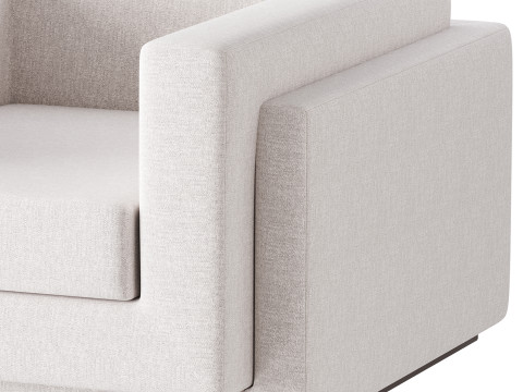 LILLE ARMCHAIR Modèle 3D