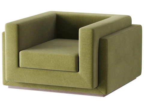 POLTRONA LILLE Modelo 3D