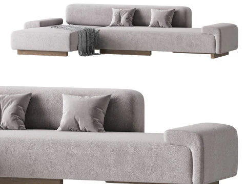 Sof&aacute; Loveland Modelo 3D