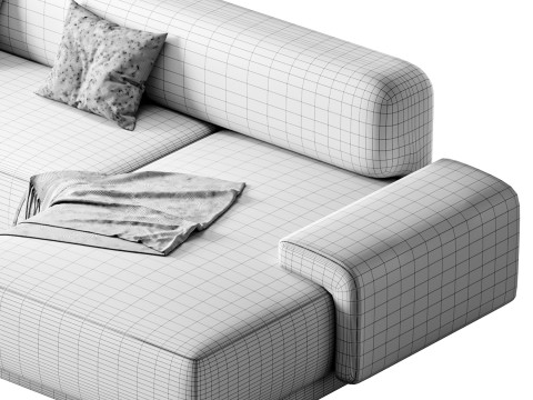 Loveland Sofa 3D Model