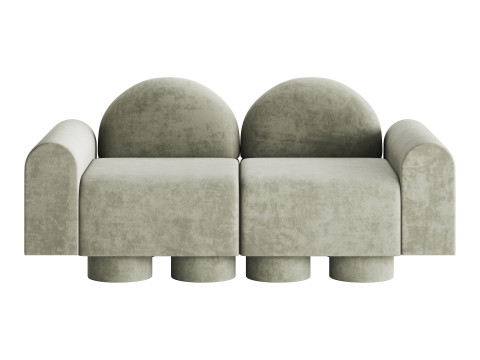 MILLESIME 2P SOFA 3D 모델