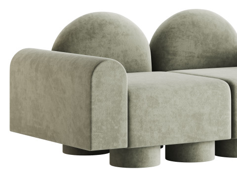 MILLESIME 2P SOFA 3D 모델