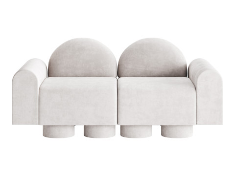 MILLESIME 2P SOFA 3D 모델