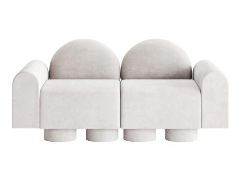 MILLESIME 2P SOFA 3D Model
