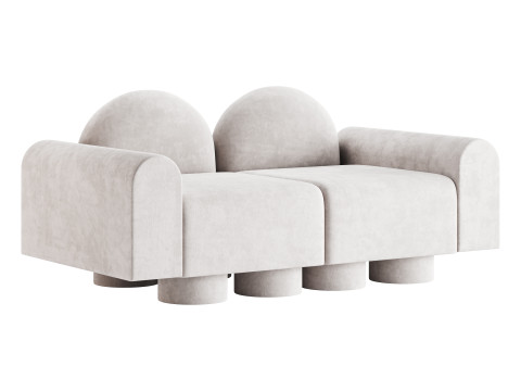 MILLESIME 2P SOFA 3D 모델