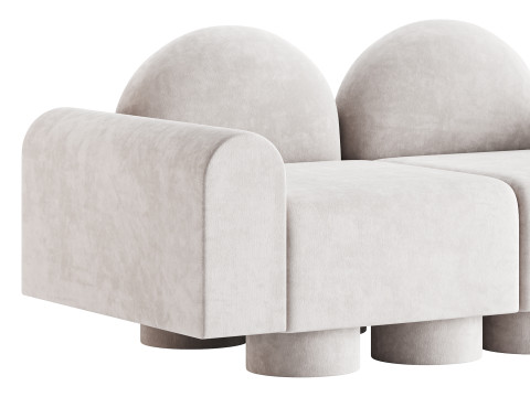MILLESIME 2P SOFA 3D 모델