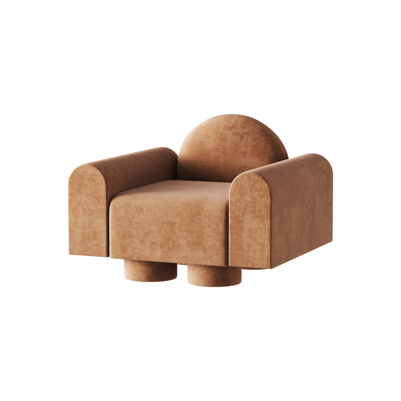MILLESIME ARMCHAIR 3D Model .c4d .max .obj .3ds .fbx .stl .blend 