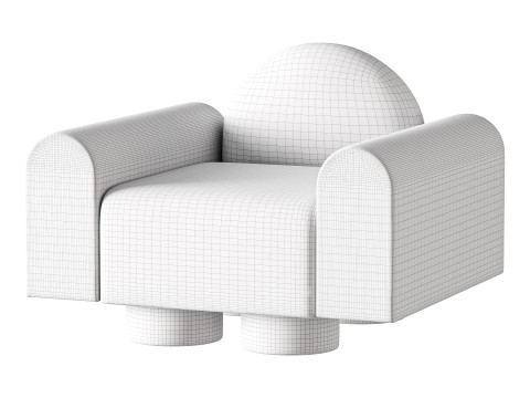 MILLESIME ARMCHAIR 3D Model