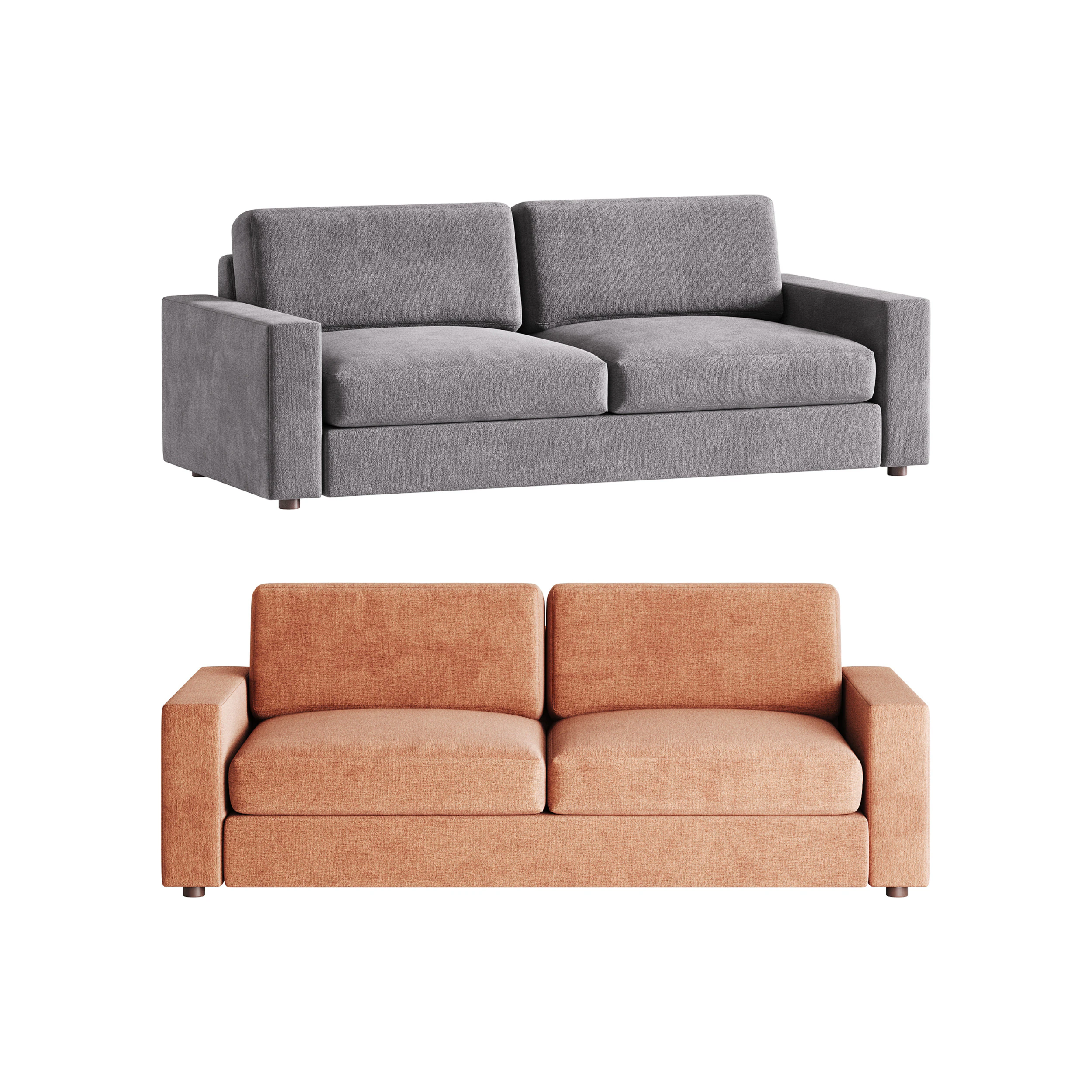 Sof&aacute; Urbano Modelo 3D .c4d .max .obj .3ds .fbx .stl .blend 