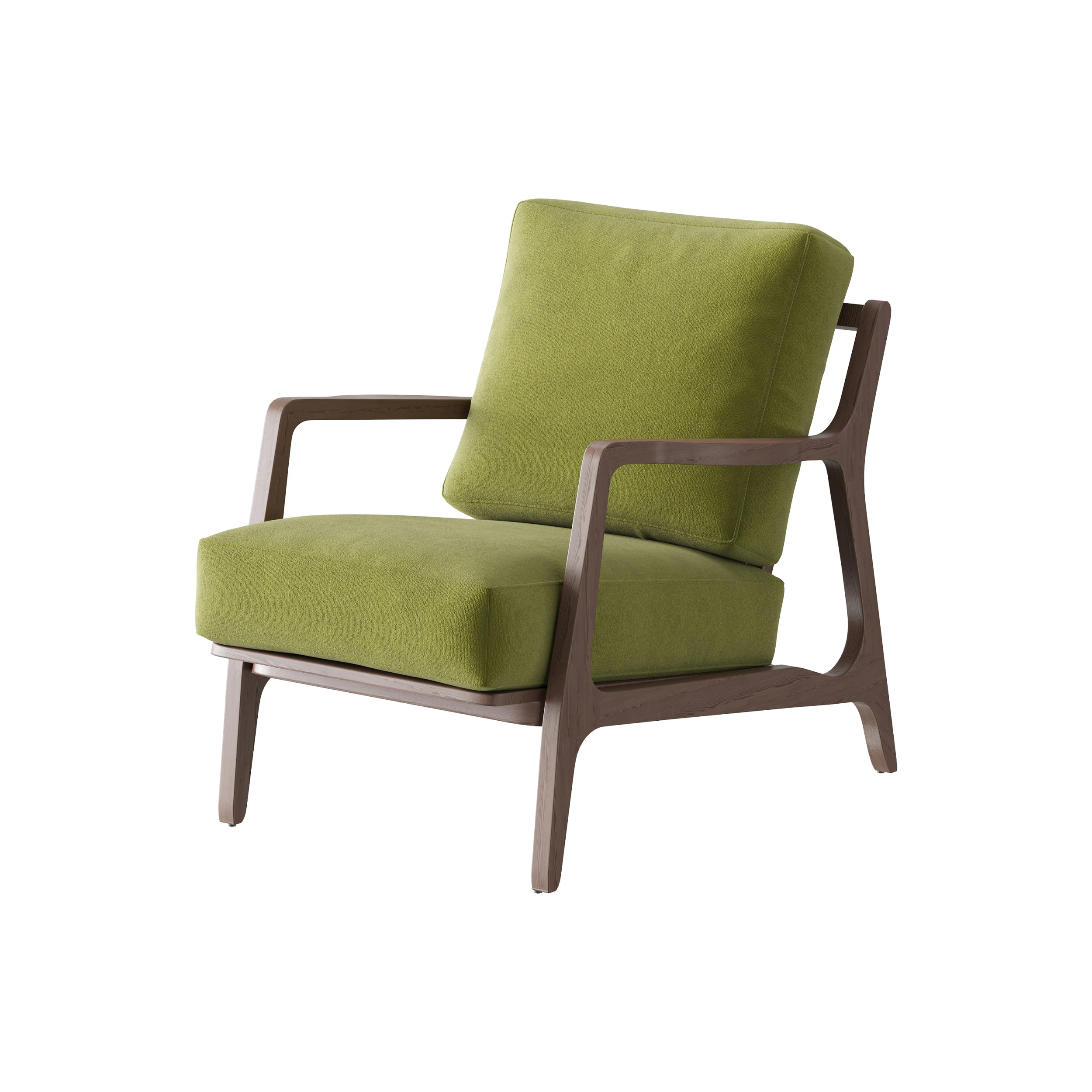 Verity Lounge Chair 3D Model .c4d .max .obj .3ds .fbx .stl .blend