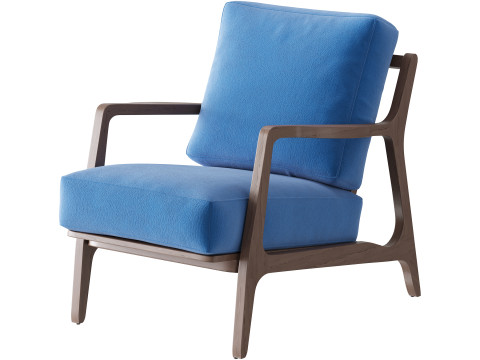 Verity Lounge Chair Model 3D