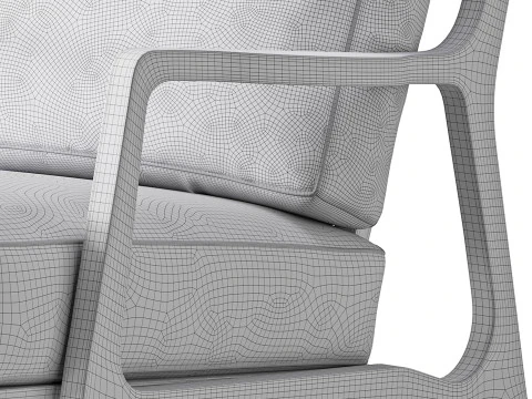 Verity Lounge Chair 3D Model