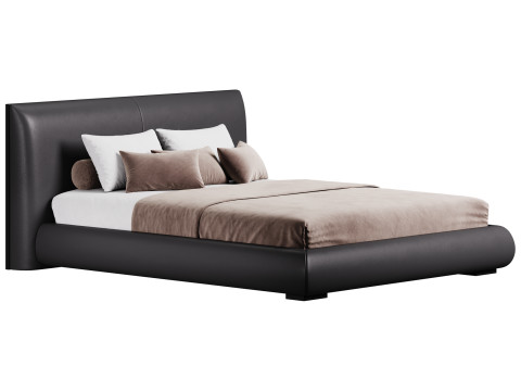 Bed Mid-Century Modern 3D Модель