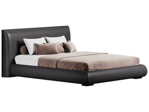 Bed Mid-Century Modern 3D Model