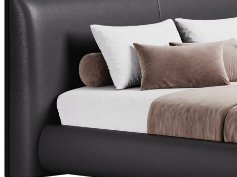 Bed Mid-Century Modern 3D Модель
