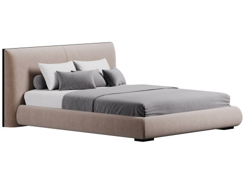 Bed Mid-Century Modern 3D Модель