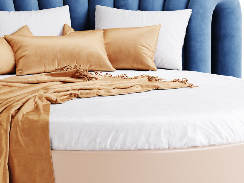21st Century Post Future Bed 3D 모델