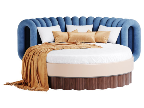 21st Century Post Future Bed 3D 모델
