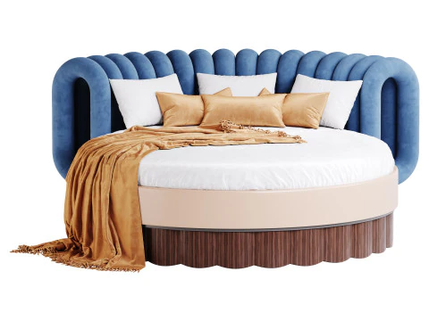 21st Century Post Future Bed 3D Model