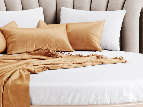21st Century Post Future Bed 3D Model