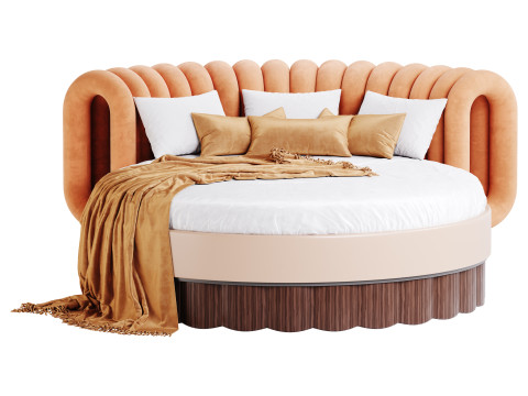 21st Century Post Future Bed 3D 모델
