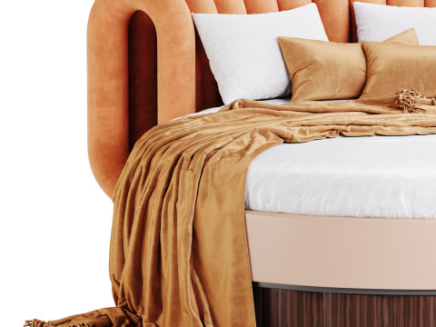 21st Century Post Future Bed 3D 모델