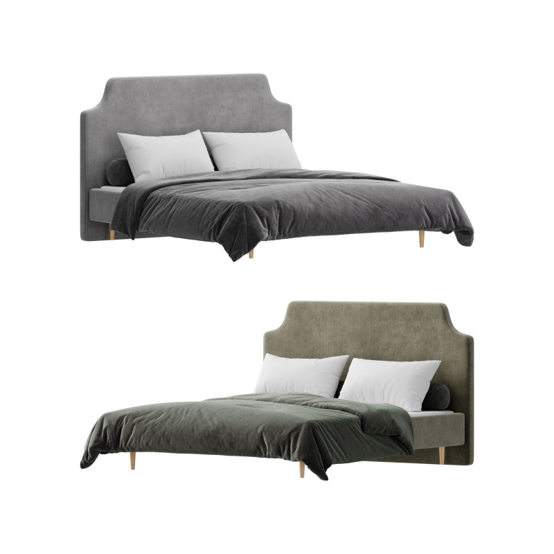 Addon Bed-Legs 180 3D Model .c4d .max .obj .3ds .fbx .stl .blend 