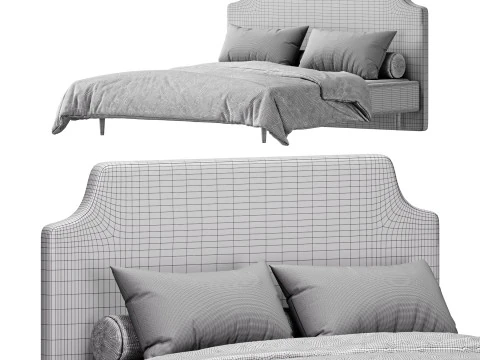 Kaki Tempat Tidur Addon 180 Model 3D