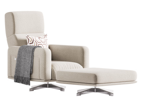 Armchair C114 by Delavega Modelo 3D
