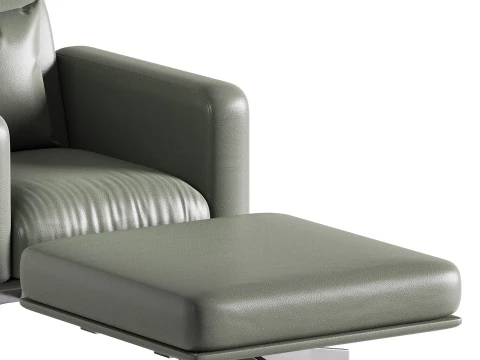 Armchair C114 by Delavega 3D Model