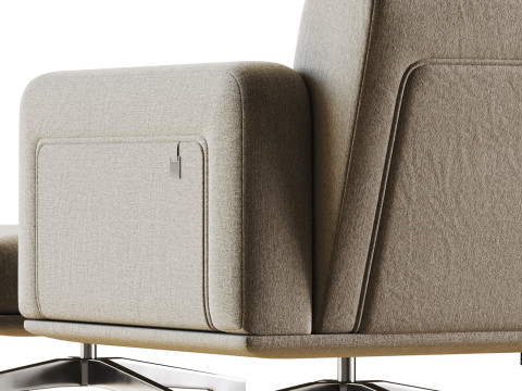 Armchair C114 by Delavega Modelo 3D