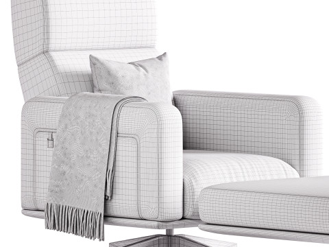 Armchair C114 by Delavega Modelo 3D
