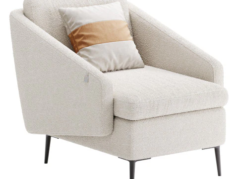 Armchair C119 3D Model