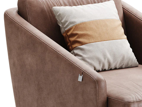 Armchair C119 3D Model
