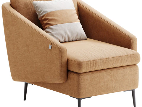 Armchair C119 3D Model